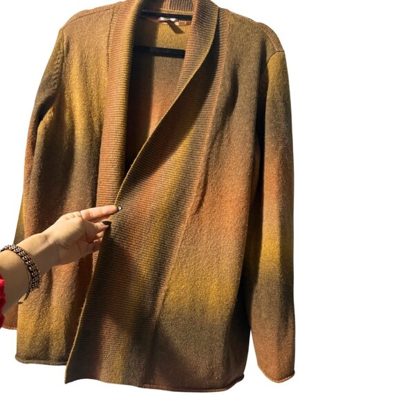 White Stag Brown Ombre Open-Front Cardigan – Women’s XL, Excellent Condition - Picture 3 of 14